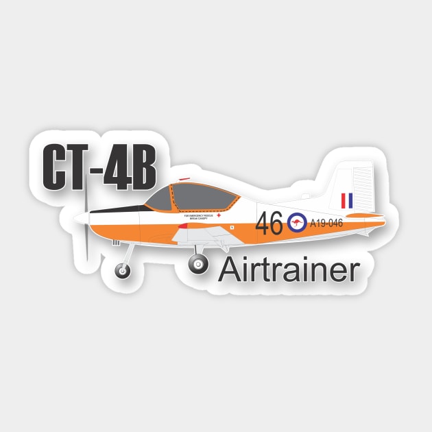 CT4B Airtrainer Sticker by GregThompson